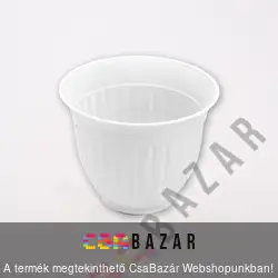 Szőlős kaspó 16cm fehér