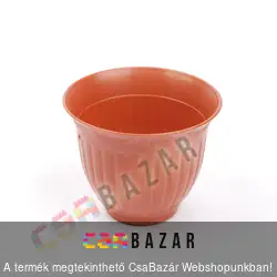Szőlős kaspó 19cm terrakotta
