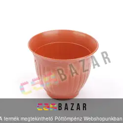 Szőlős kaspó 27cm terrakotta