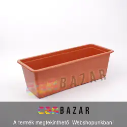 Balkonláda terrakotta 43cm