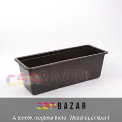 Balkonláda sötétbarna 43cm