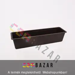 Balkonláda sötétbarna 60cm
