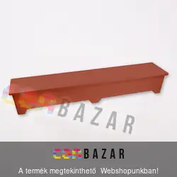 Balkonláda 1 m-es terrakotta