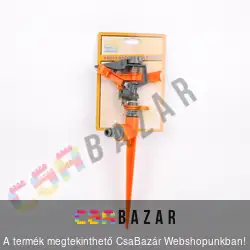 Szektorálható műanyag öntözőfej, leszúrótüskével