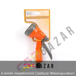 Műanyag öntöző pisztoly - 5 funkciós