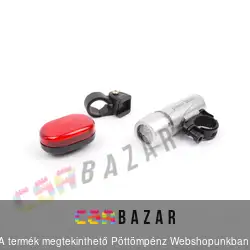 Bicikli lámpa szett