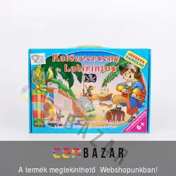 Kalózverseny és Labirintus készségfejlesztő társasjáték