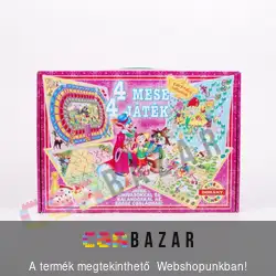 4 Mesés társasjáték