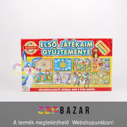 Első játékaim gyűjteménye társasjáték