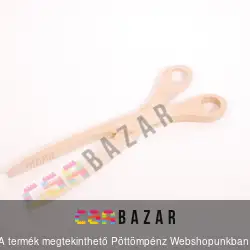 Fanyelű grill olló/ hús csipesz