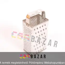 4 oldalas fém reszelő