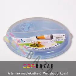 Mikrózható, osztott tányér tetővel