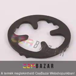 Kerek lángterelő öntvény