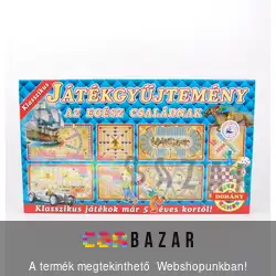 Klasszikus játékgyűjtemény társasjáték