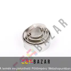 4 db-os pogácsa szaggató