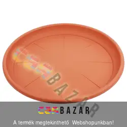 Virágcserép alátét 50cm-es terrakotta