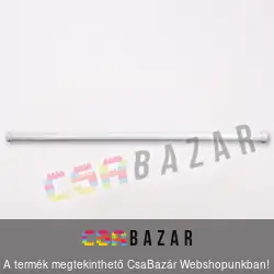 Teleszkópos rúd zuhanyfüggönyhöz fehér 110-200 cm-ig