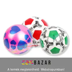 Gumilabda többféle mintával 220mm-es