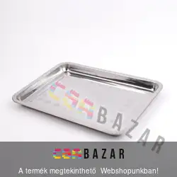 Inox tálca 32cm x 22cm