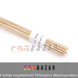 Bambusz virágtámasz 30cm 20db/cs. natur