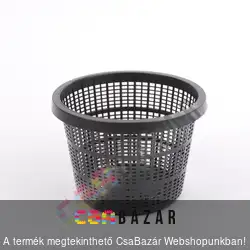Kerek ültető kosár kerti tóba 21cm