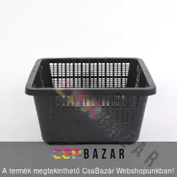 Szögletes ültető kosár kerti tóba 20 x 20 cm