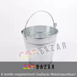 Horganyzott vödör 10L