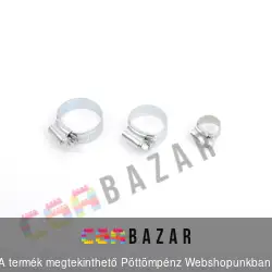 Tömlő bilincs 18-25 mm-ig állítható