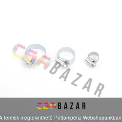 Tömlő bilincs 20-32 mm-ig állítható