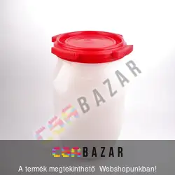 Hordó 30l-es menetes tetővel