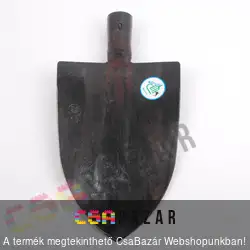 Ásó fej kovácsoltvas