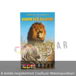 Ismeretterjesztő játékkártya - Vadon élő állatok