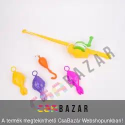 Játék horgászbot halacskákkal