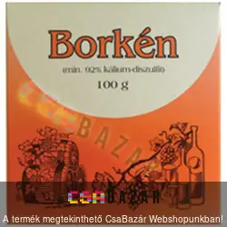 Borkén 100g