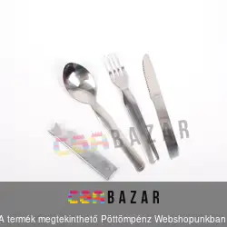 4 részes kanálgép, evőeszközkészlet