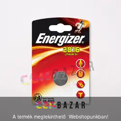 Energizer CR2016, 3V Lithium gombelem