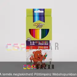12 db-os junior színes ceruza