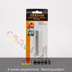 Tapétavágó pót penge 9mm 10db
