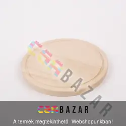 Kerek fa vágódeszka 25cm