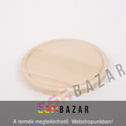 Kerek fa vágódeszka 30cm