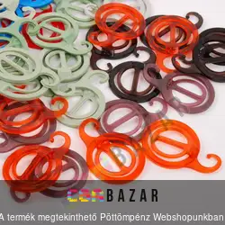 Zoknipárosító csipesz 6 db/csomag