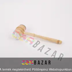 2 oldalas lakkozott nagy húsklopfoló