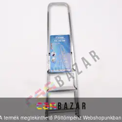 Háztartási alumínium létra 3 fokos