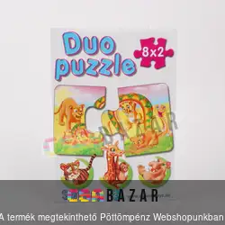 Duo puzzle 8x2 db-os Safari
