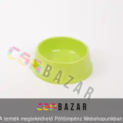 Műanyag nagy kutyatál