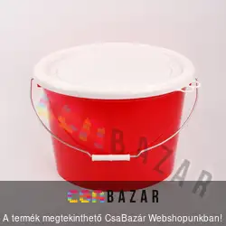 Savanyúságos vödör 18 L ovális