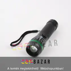 Ledes elemlámpa zoom - 3xAAA