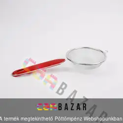 Fém nyeles szűrő 12 cm
