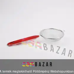 Fém nyeles szűrő 16 cm