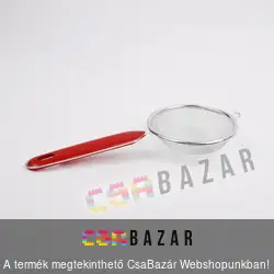 Fém nyeles szűrő 18 cm